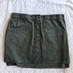 Olive skirt